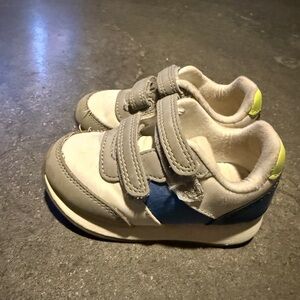 Cat & Jack Gray and Blue Kids Sneakers